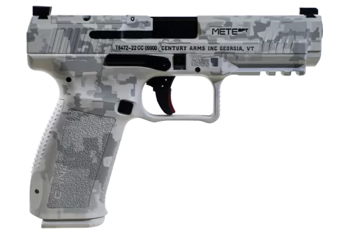 Canik Mete SFT 9mm, 4.46" Barrel, Arctic Digital Camo, Optic Ready, 18rd
