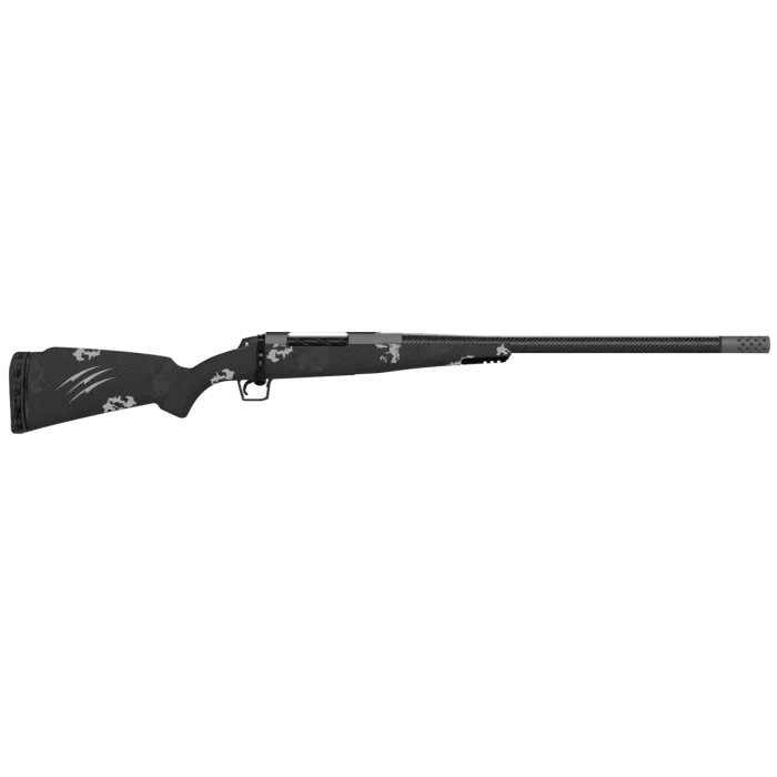 Fierce Carbon Rogue 300 Win Mag, 22" CF Barrel, Glacier, Phantom Camo Rogue Stock, 3rd Fierce Carbon Rogue 300 Win Mag, 22" CF Barrel, Glacier, Phantom Camo Rogue Stock, 3rd