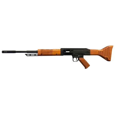 Global Defense Gdfg9alp9-Ch Fg-9  9Mm Luger 17" Barrel, Black Aluminum Receiver, Cherry Wood Stock & Grip Optics Ready