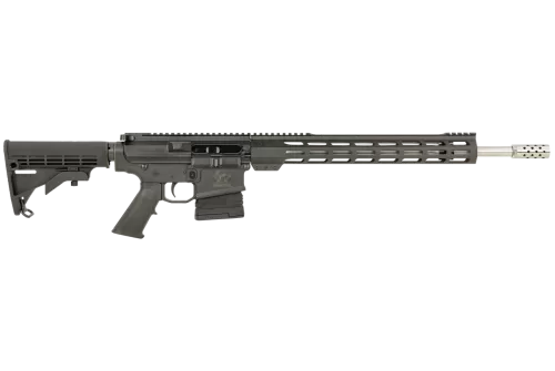 Great Lakes Firearms AR-10 308 Win, 18" Stainless, Black, 20rd