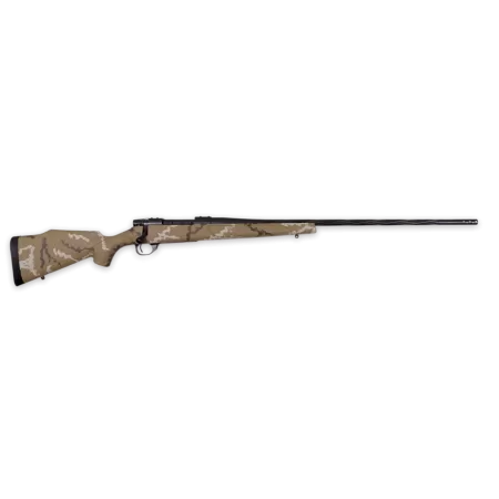 Weatherby Vanguard, 30-06 Springfield 24" 5+1 Tan w/Brown & White Sponge Graphite Black Cerakote