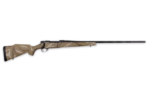 Weatherby Vanguard, 7mm Remington Magnum 26" 3+1 Tan w/Brown & White Sponge Graphite Black Cerakote