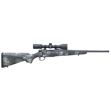 Howa M1500 6.5 Creedmoor, 16.25" Threaded Barrel, Gray/Green Sponge Carbon Fiber, Vortex Diamond Scope, 4rd