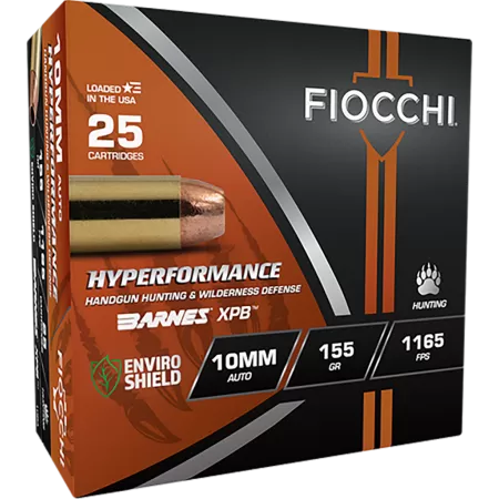 10mm Auto - 155 Grain SCHP - Fiocchi - 25 Rounds