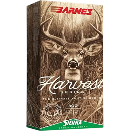 Barnes Harvest Collection, 300 Winchester Magnum, 180gr, Tipped GameKing, 20rd Box