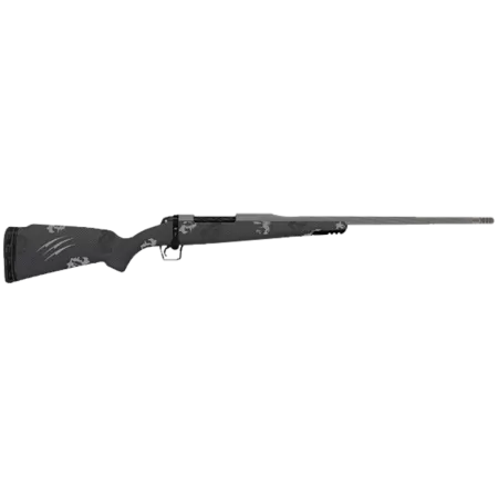 Fierce Firearms TWROG300PRC22GP Twisted Rogue Mini 300 PRC 22" Tungsten Cerakote Steel Threaded Barrel, Drilled & Tapped Steel Receiver, LR Negative Comb Phantom Camo Carbon Fiber Stock