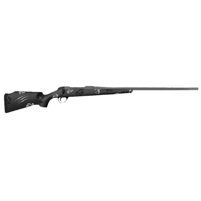 Fierce Firearms TWTROG7PRC22BP Twisted TI Rogue 7mm PRC 22" Black Cerakote Steel Threaded Barrel, Black Cerakote Drilled & Tapped Titanium Receiver, LR Negative Comb Phantom Camo Carbon Fiber Stock