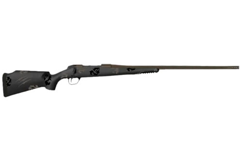 Fierce Firearms TWTROG7PRC22BT Twisted TI Rogue 7mm PRC 22" Black Cerakote Steel Threaded Barrel, Black Cerakote Drilled & Tapped Titanium Receiver, LR Negative Comb Trophy Camo Carbon Fiber Stock