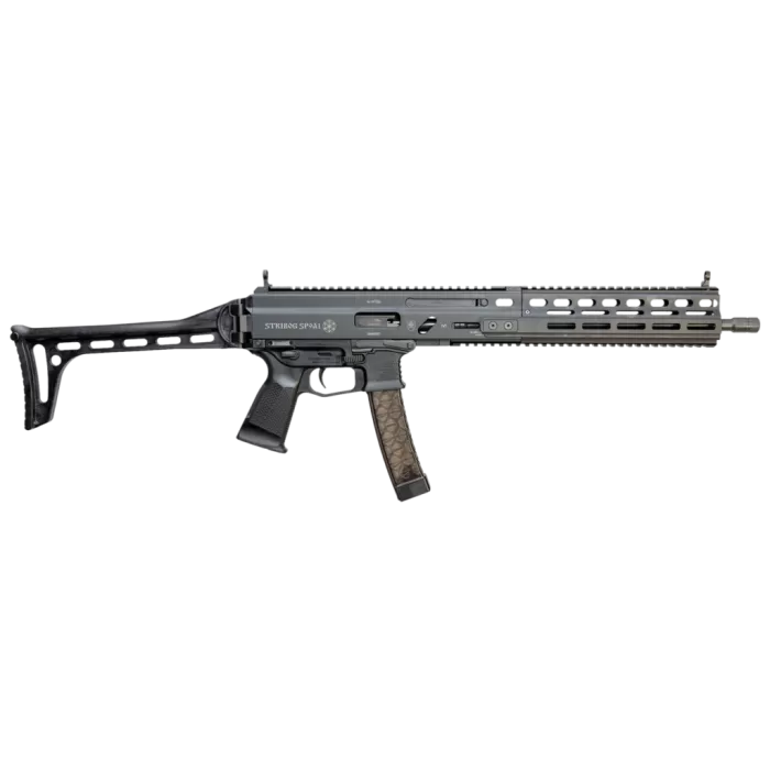 Grand Power Stribog SP9A1 9mm,16" Barrel, Black, 30rd