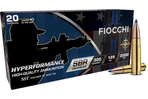 Fiocchi Hyperformance 300 Blackout 125 Gr SST 20 Rounds