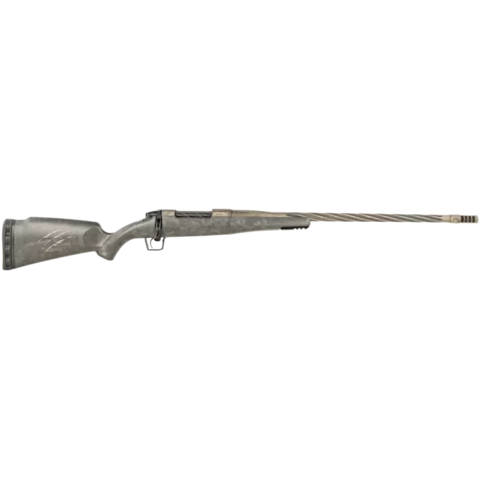 Fierce Firearms  Twisted Rival XP 7mm PRC 3+1 22" C3 Carbon Rage w/Pic Rail Synthetic Stock