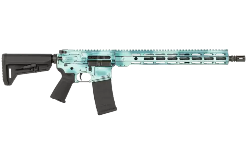 Shark Coast Tactical Anime 15 Series AR15 5.56mm 30rd,16" Barrel, Blue Cerakote