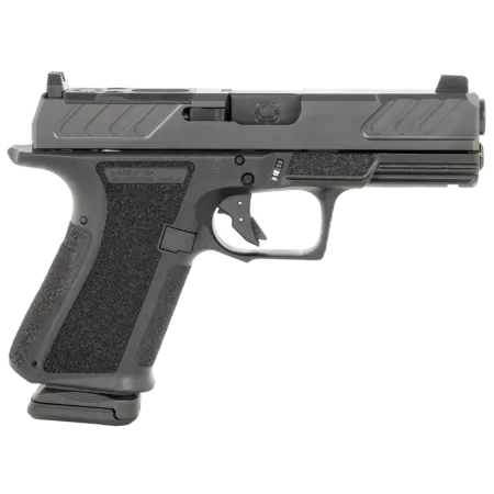 Shadow Systems MR920 Foundation 9mm 15rd,4" Black Nitride barrel, Black Nitride Optic Ready/Serrated Slide, Black Polymer Frame Beavertail & Picatinny Rail, Ambidextrous, *Blemished