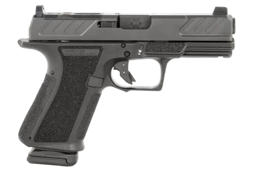 Shadow Systems MR920 Foundation 9mm 15rd,4" Black Nitride barrel, Black Nitride Optic Ready/Serrated Slide, Black Polymer Frame Beavertail & Picatinny Rail, Ambidextrous, *Blemished