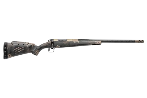Fierce Firearms ROGSCMX65PRC20BRS Carbon Mini Rogue XP 6.5 PRC 3+1 20" Carbon Fiber Match Grade Barrel, Smoked Bronze Cerakote Steel Drilled & Tapped Receiver, Sonora Ambush Camo Adj Comb & BiPod Rail
