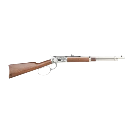 Heritage R92 American Revolution Rifle 45 Colt 18 in. Polished Stainless/Engraved 8 rd