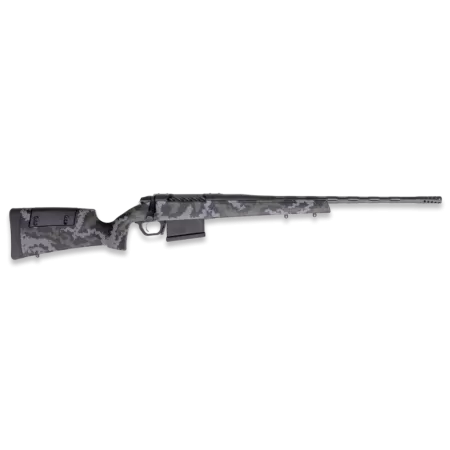 Weatherby 3WRX225RWR4B 307 Range XP 2.0 25 WBY RPM 5+1 22" +2" Graphite Black Cerakote Fluted Threaded Barrel, Steel Drilled & Tapped Receiver, Black w/Gray & Green Sponge Accents Adj Cheek Piece & LO