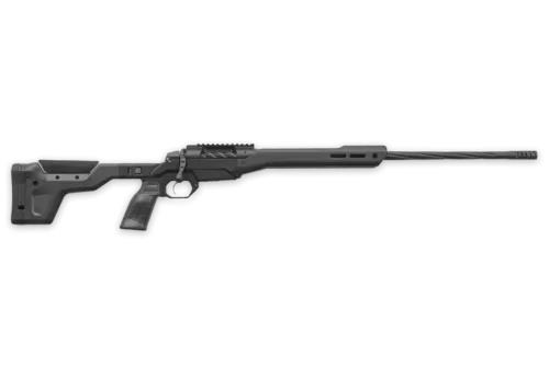 Weatherby 3WAMH25CMR4B 307 Alpine MDT 25 Creedmoor 3+1 22" Graphite Black Cerakote Spiral Fluted Threaded Barrel, Graphite Black Cerakote Receiver w/Picatinny Rail, Arca Rail Forend, Black HNT26 MDT C