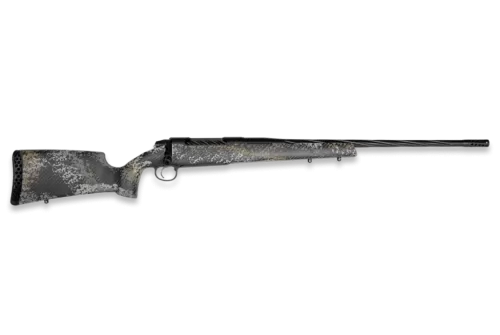 Weatherby 3WAST240WR6B 307 Alpine ST 240 WBY Mag 5+1 24" Graphite Black Cerakote Spiral Fluted Threaded Barrel, Steel Drilled & Tapped Receiver, Carbon Fiber w/Gray, Light Gray & Gold Sponge Accents F