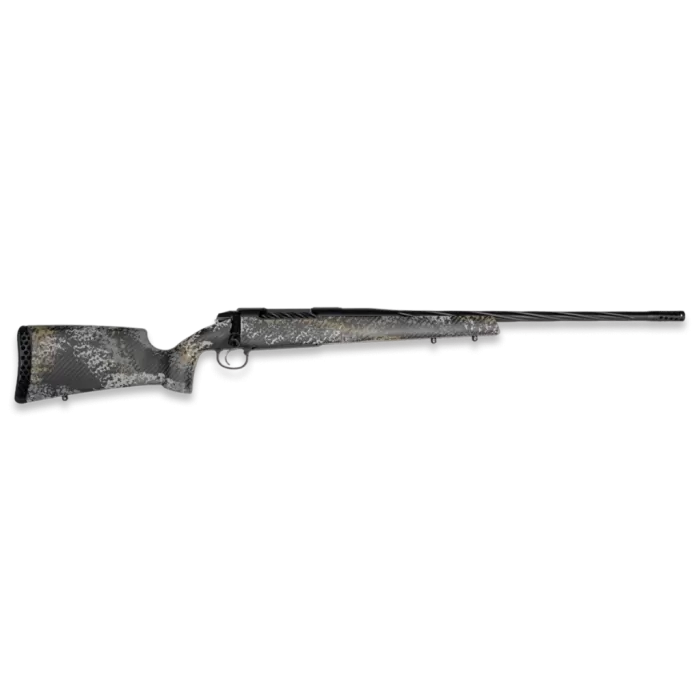 Weatherby 3WAST65RWR4B 307 Alpine ST 6.5 WBY RPM 4+1 22" Graphite Black Cerakote Spiral Fluted Threaded Barrel, Steel Drilled & Tapped Receiver, Carbon Fiber w/Gray, Light Gray & Gold Sponge Accents F