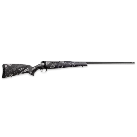 Weatherby MBT20N25CMR4B Mark V Backcountry 2.0 Ti 25 Creedmoor 4+1 22" Graphite Black Cerakote Fluted Threaded Barrel, Titanium Drilled & Tapped Receiver, Carbon Fiber w/Gray & White Sponge Accents Fi