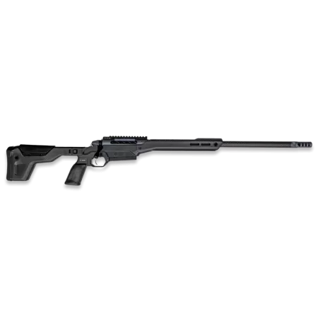 Weatherby 3WAMC25CMR4B 307 Alpine MDT Carbon 25 Creedmoor 3+1 22" Carbon Fiber Threaded Barrel, Carbon Gray Cerakote Steel Receiver w/Picatinny Rail, Arca Rail Forend, Black HNT26 MDT Chassis Carbon F
