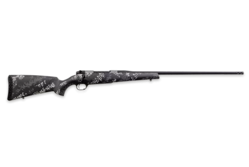 Weatherby MBT20N338WL6B Mark V Backcountry 2.0 Ti Full Size 338 WBY RPM 4+1 24" + 2" Graphite Black Cerakote Fluted Threaded Barrel, Titanium Drilled & Tapped Receiver, Fixed Peak 44 Blacktooth Carbon