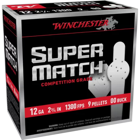 Winchester Super Match Shotshells 12ga 2-3/4