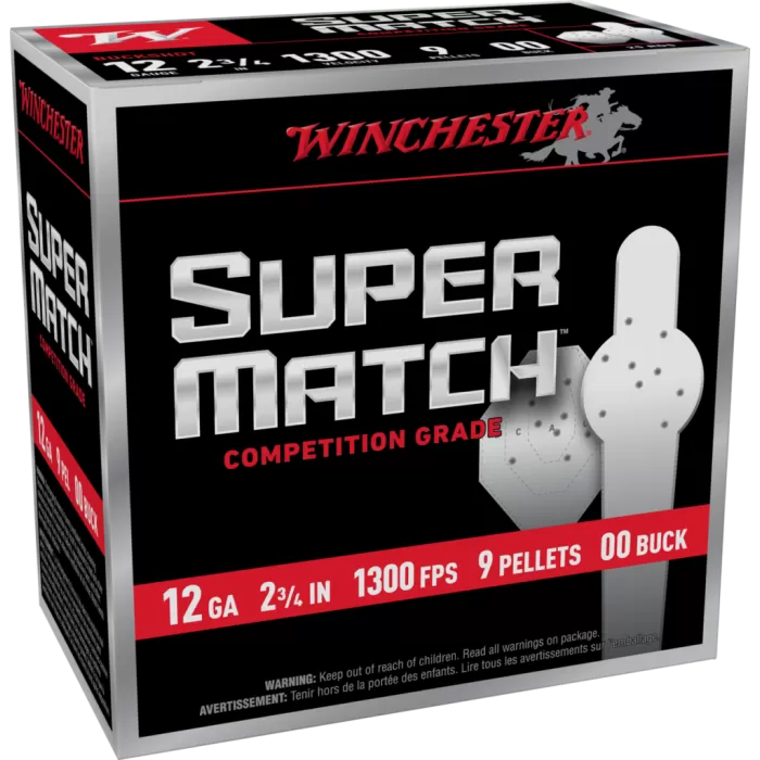 Winchester Super Match Shotshells 12ga 2-3/4