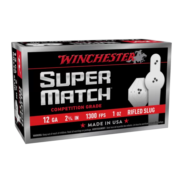 Winchester Super Match Shotshells 12ga 2-3/4 Winchester Super Match Shotshells 12ga 2-3/4