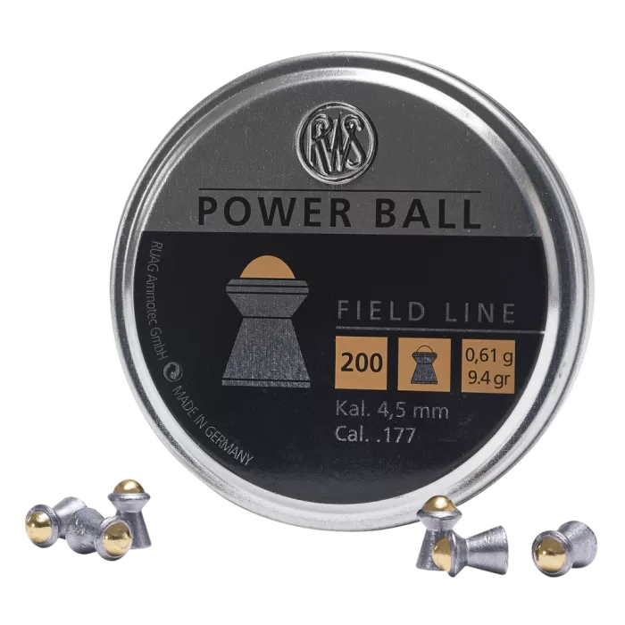 Rws Power Ball, Rws 2317414 Powerball 177 Pellets 200 Rws Power Ball, Rws 2317414 Powerball 177 Pellets 200