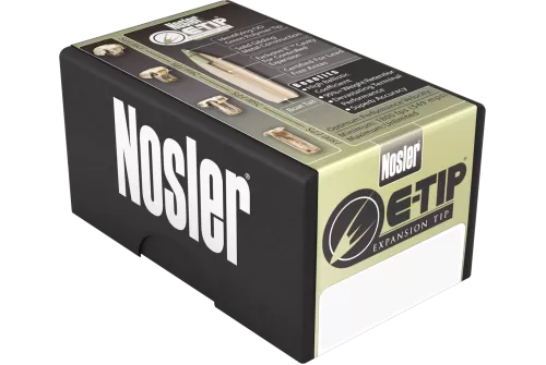 Nosler 40302 E-Tip  26 Nosler 120 gr E-Tip Lead-Free 20 Bx/ 10 Cs