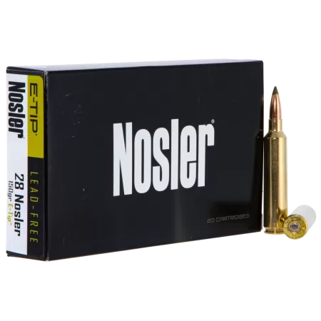 Nosler E-Tip 28 Nosler 150 gr E Tip Lead Free - 40039