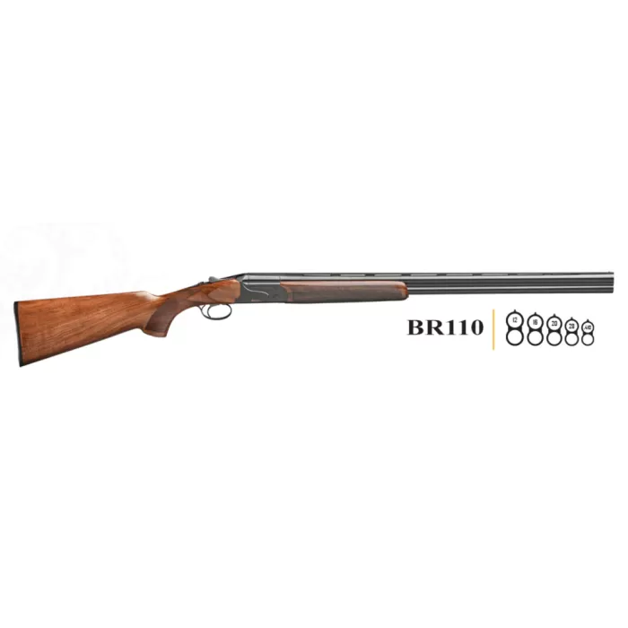 Rizzini USA 1103-1228 BR110 Limited 12 Gauge 28" Nickel Chrome Steel Receiver Engraved Grade 2.5 Turkish Walnut Wood Stock Rizzini USA 1103-1228 BR110 Limited 12 Gauge 28" Nickel Chrome Steel Receiver Engraved Grade 2.5 Turkish Walnut Wood Stock