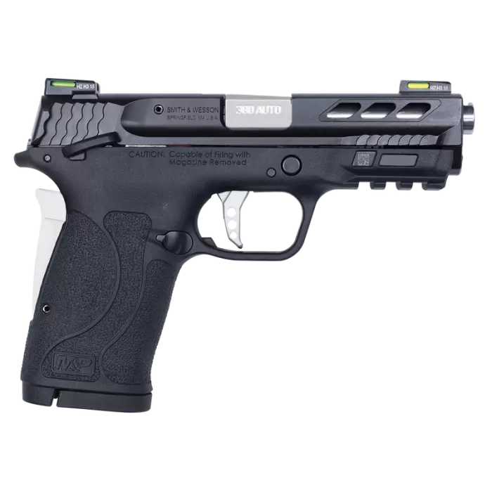 Smith & Wesson M&P380 Shield EZ Performance Center Silver Barrel .380 ACP 3.83" Barrel 8-Rounds Smith & Wesson M&P380 Shield EZ Performance Center Silver Barrel .380 ACP 3.83" Barrel 8-Rounds