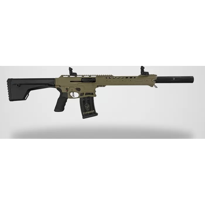 Armsco F12 Sport CA Compliant Shotgun 12Ga 5Rd Magazine 18.5" Barrel Fde Cerakote F120701CCA Armsco F12 Sport CA Compliant Shotgun 12Ga 5Rd Magazine 18.5" Barrel Fde Cerakote F120701CCA