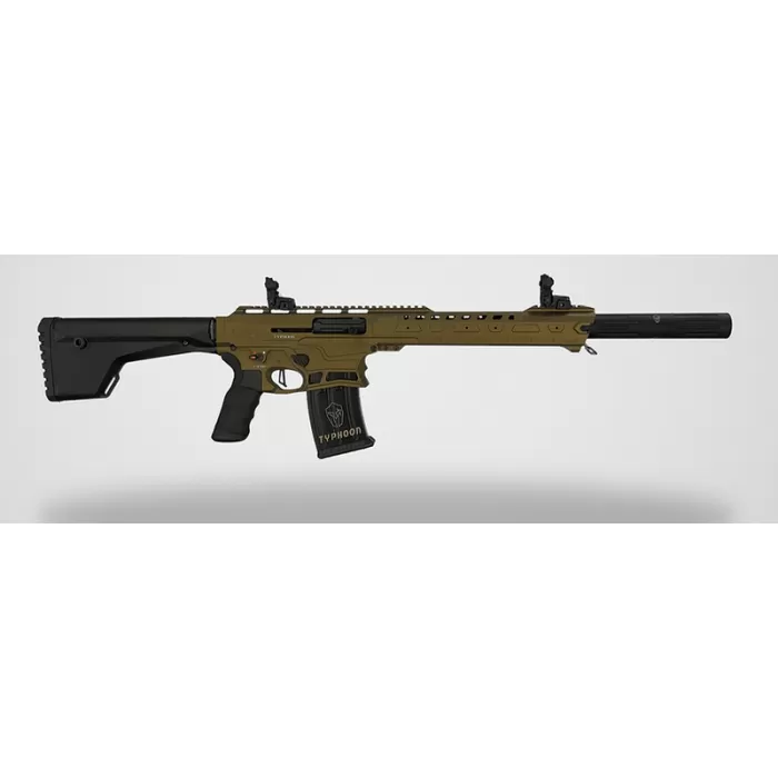 Typhoon Defense F12 Classic Bronze 12 GA 18.5" Barrel 3"-Chamber 5-Rounds with Sling