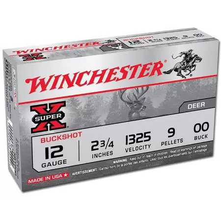 Winchester Ammo Super X, Win Xb1200100     12 00bk Buck  10/10  100 Anvrsy