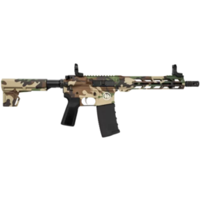 Hi-Point HP15P-556M81 HP 15P 5.56 NATO 30+1 10.50" Black Threaded Barrel, M81 Woodland Camo Aluminum Receiver w/Picatinny Rail, M-LOK Handguard, Blade Polymer Brace, Black B5 P Type 23 Grip Hi-Point HP15P-556M81 HP 15P 5.56 NATO 30+1 10.50" Black Threaded Barrel, M81 Woodland Camo Aluminum Receiver w/Picatinny Rail, M-LOK Handguard, Blade Polymer Brace, Black B5 P Type 23 Grip