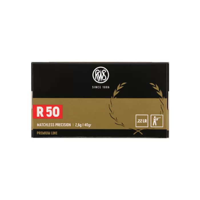 RWS R50 .22 LR Ammunition RWS R50 .22 LR Ammunition