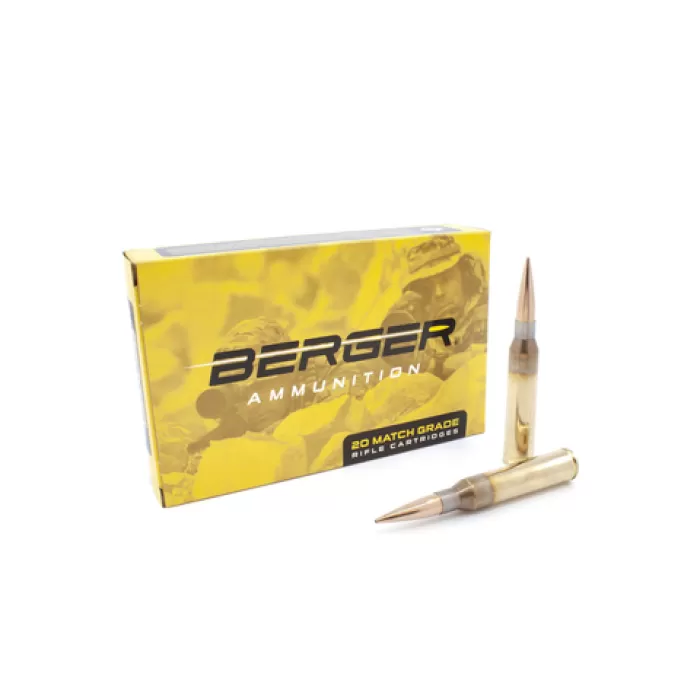 Berger 338 Norma Magnum 300gr Hybrid OTM Tactical Ammunition (20/Box) 85010