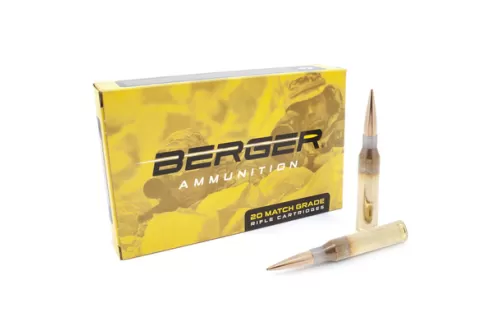 Berger Match Grade Ammunition 300 Norma Mag 245gr LR Hybrid Target (20/box) 62030
