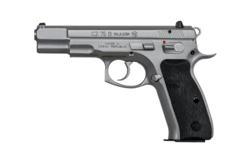 CZ 75 B Matte Stainless – 9 MM Pistol - 91128