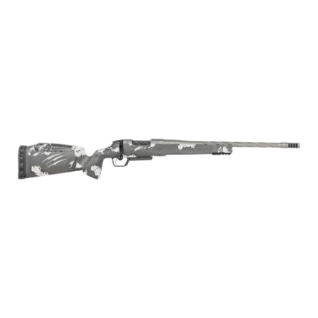 Fierce Firearms RIVSSX25CM22GP Twisted Rival XP 2.0 25 Creedmoor 3+1 22" Glacier Cerakote Spiral Fluted Threaded Barrel, Stainless Steel Drilled & Tapped Receiver, Arca Rail Forend, Phantom Camo Push