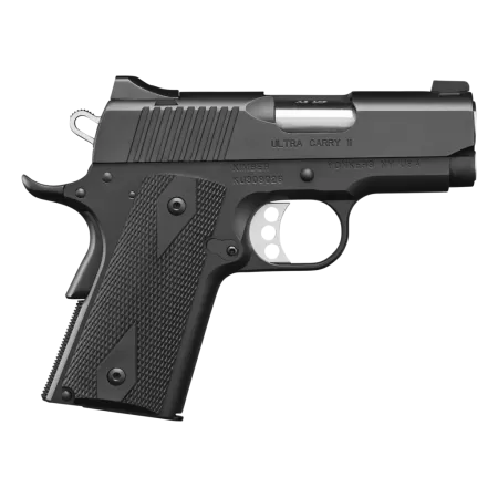 Kimber Ultra Carry II, 1911 45ACP, 3" Barrel, 7rd, Matte Black Oxide, CA Approved