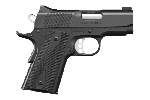 Kimber Ultra Carry II, 1911 45ACP, 3" Barrel, 7rd, Matte Black Oxide, CA Approved