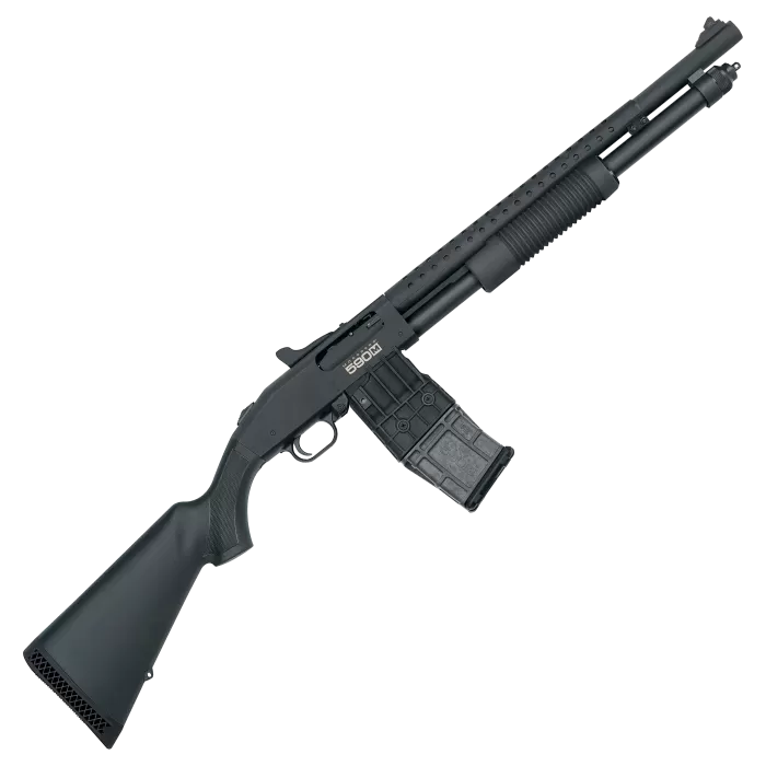 Mossberg 590M Mag-Fed Pump-Action Shotgun with Ghost Ring Sight
