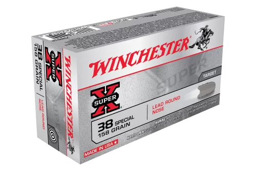 Winchester Super-X Target Lead Round Nose .32 Special 158 Grain Handgun Ammo
