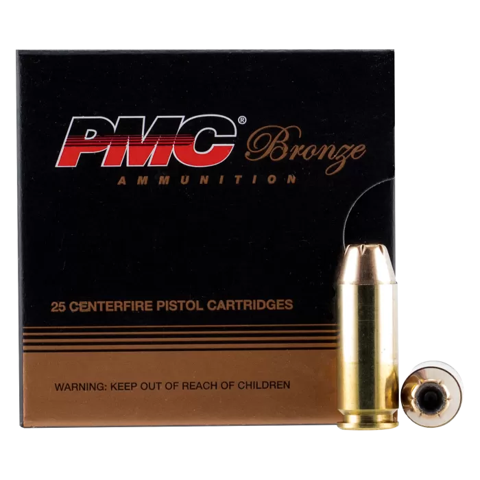PMC Bronze JHP 10mm 170 Grain Handgun Ammo