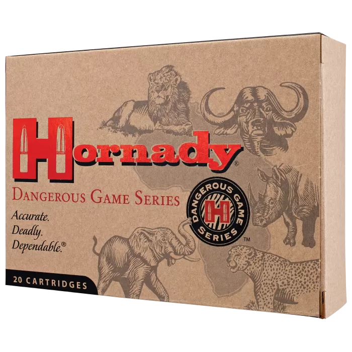 Hornady Dangerous Game Series Centerfire Rifle Ammo Hornady Dangerous Game Series Centerfire Rifle Ammo